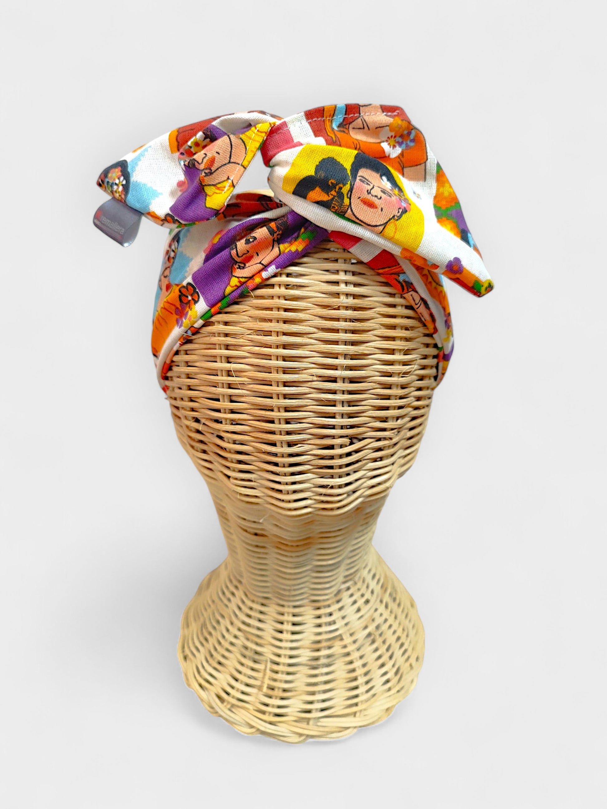 Diadema de tela Frida Kahlo