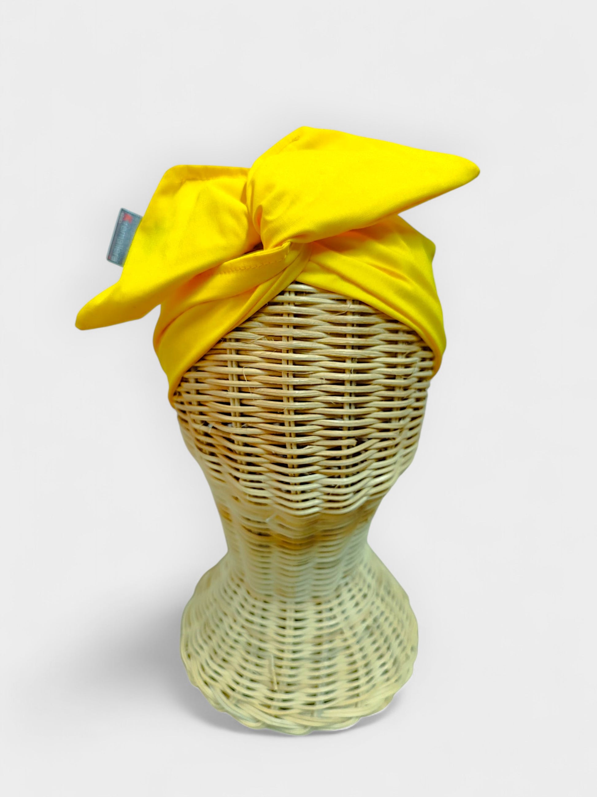 Diadema de tela Amarilla