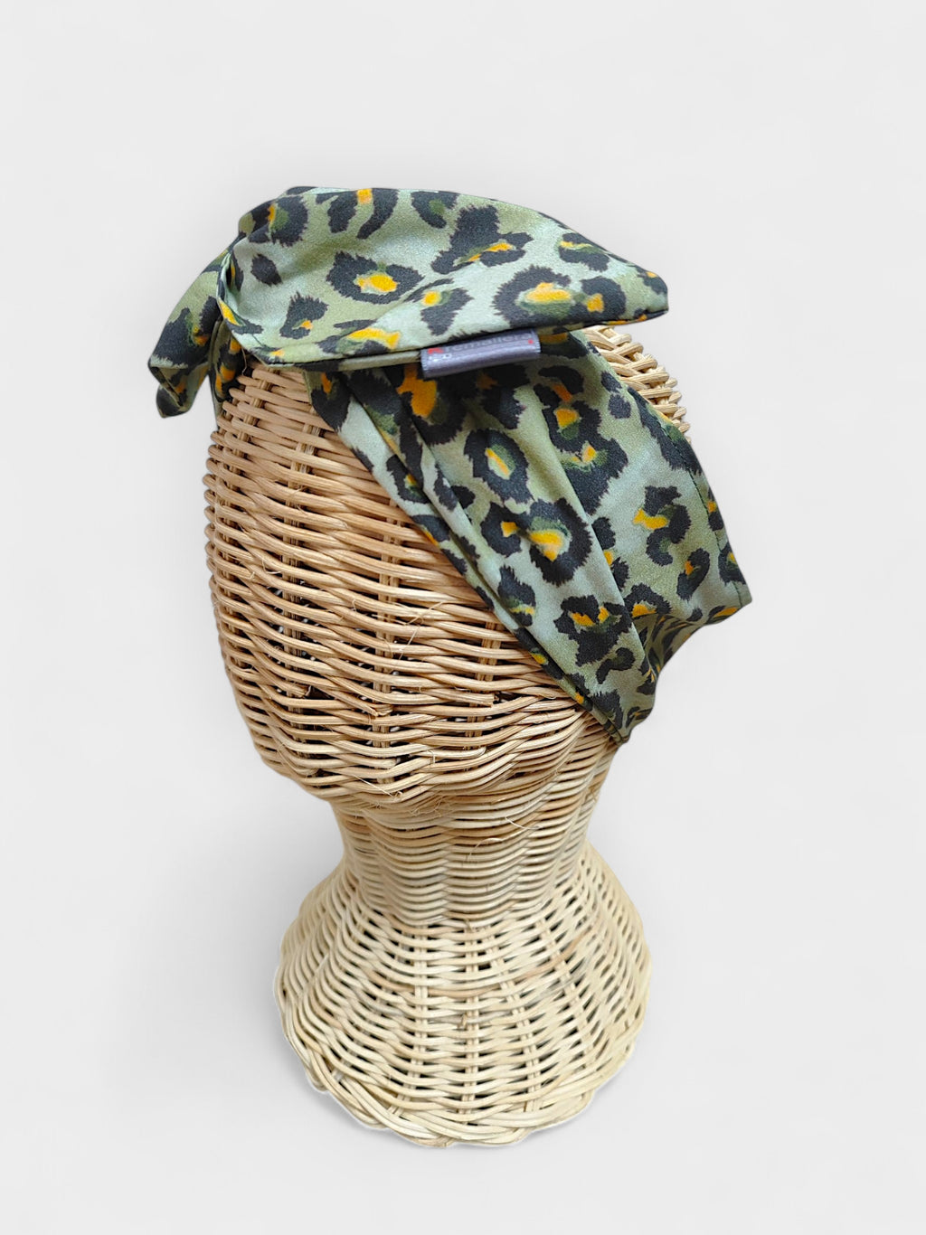 Diadema de tela Animal Print Yellow