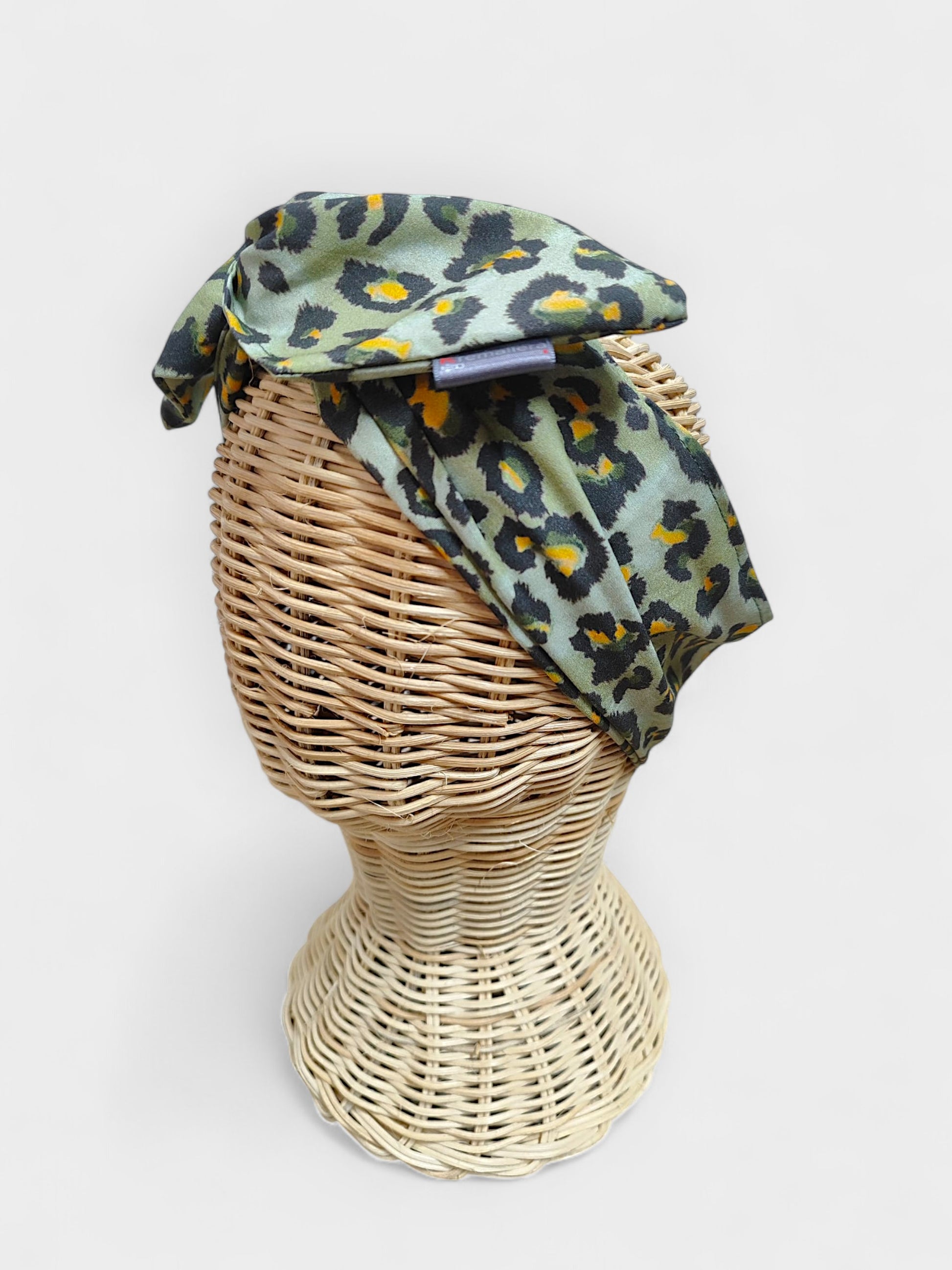 Diadema de tela Animal Print Yellow