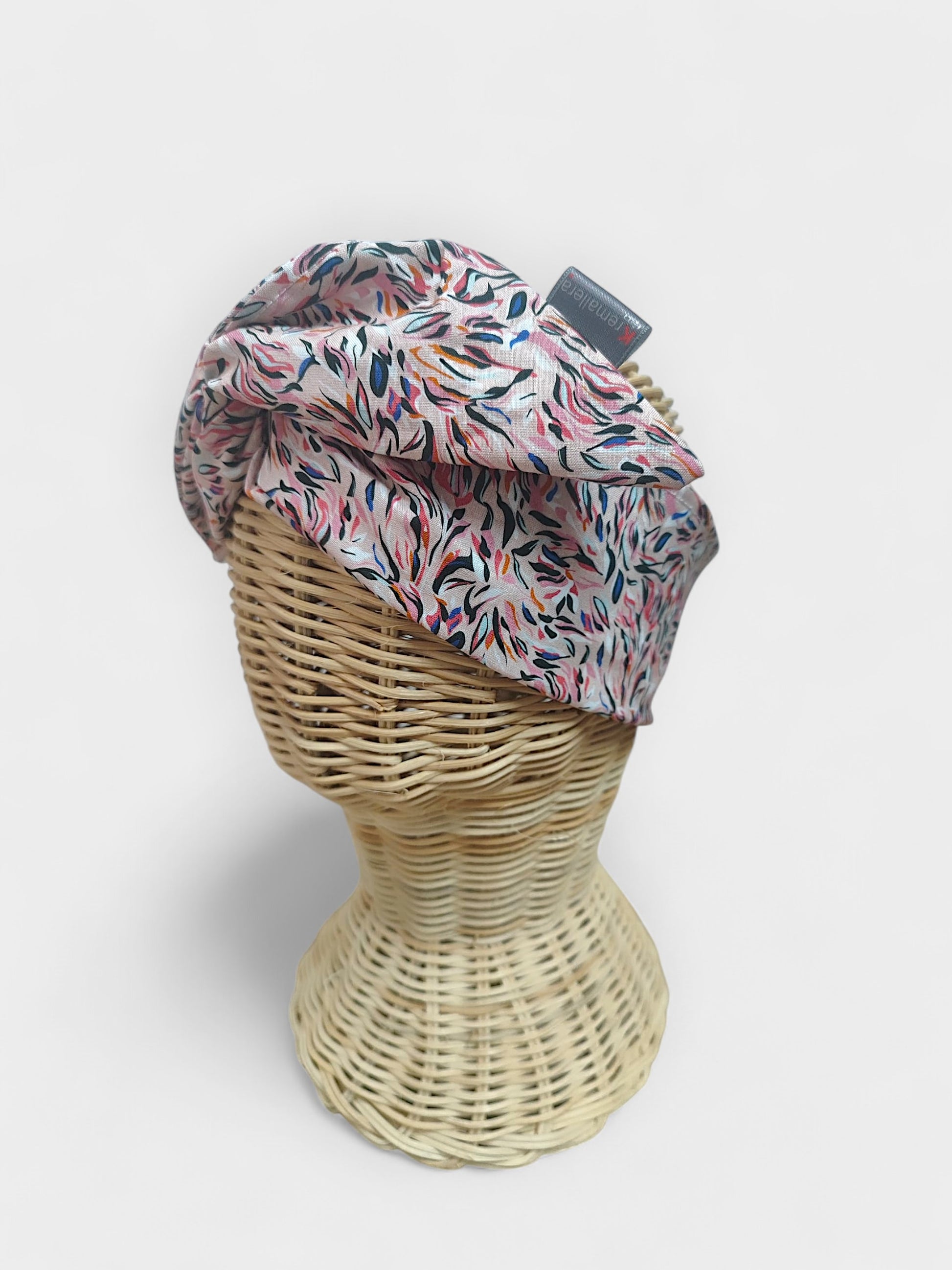 Diadema de tela Animal Zebra Rosa