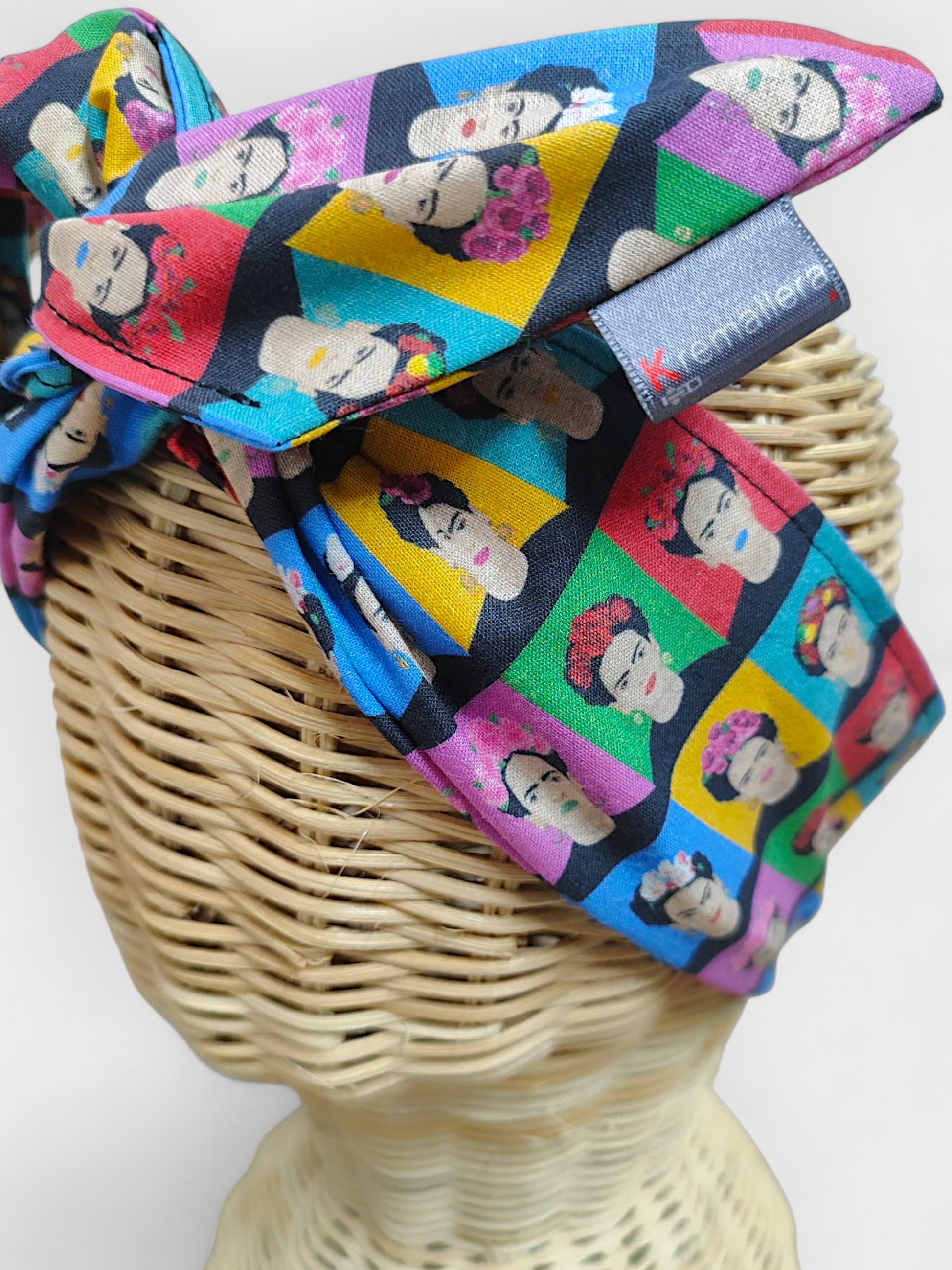 Diadema de tela Frida Multicolor