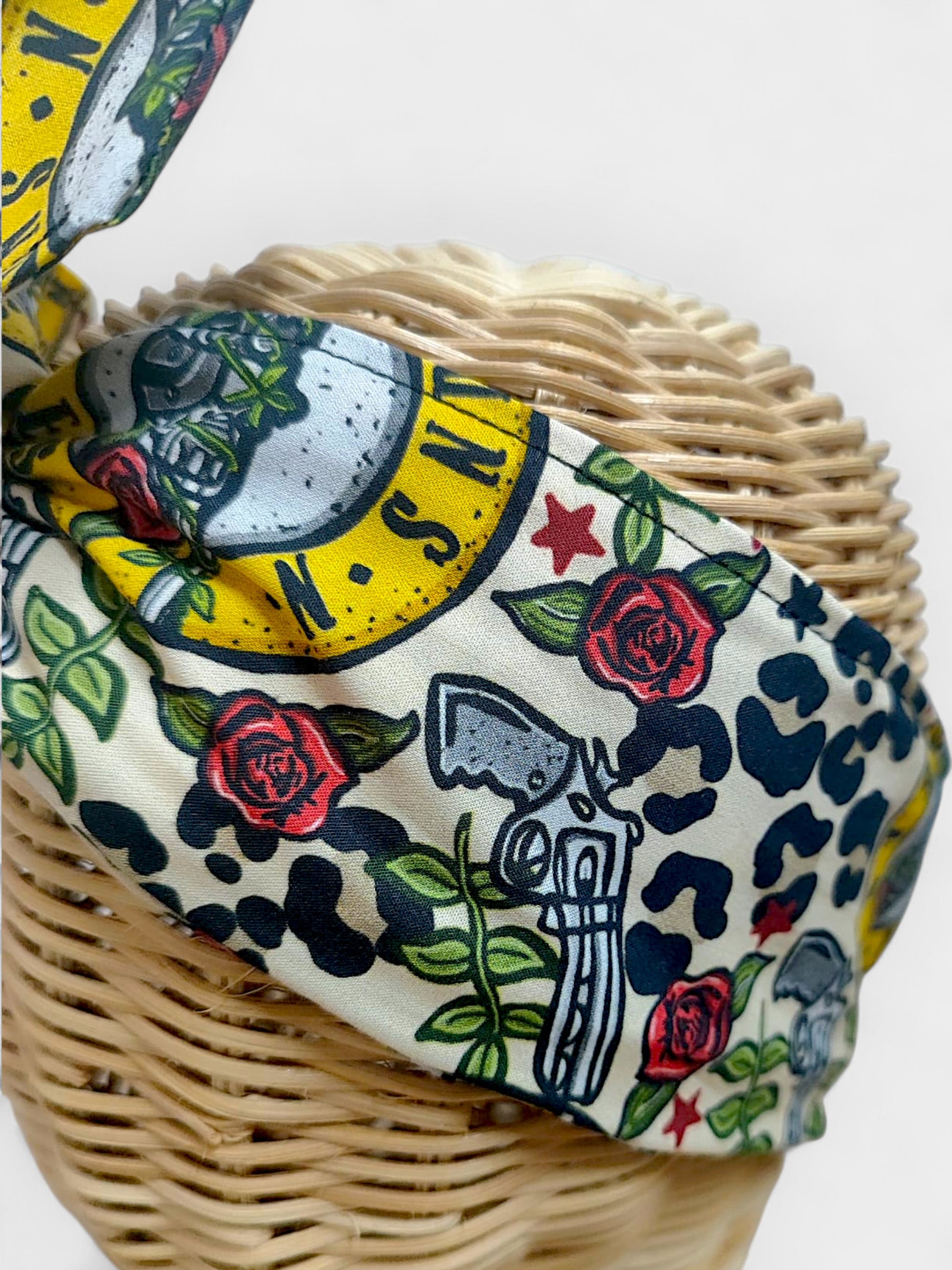 Diadema de tela Guns Animal Print