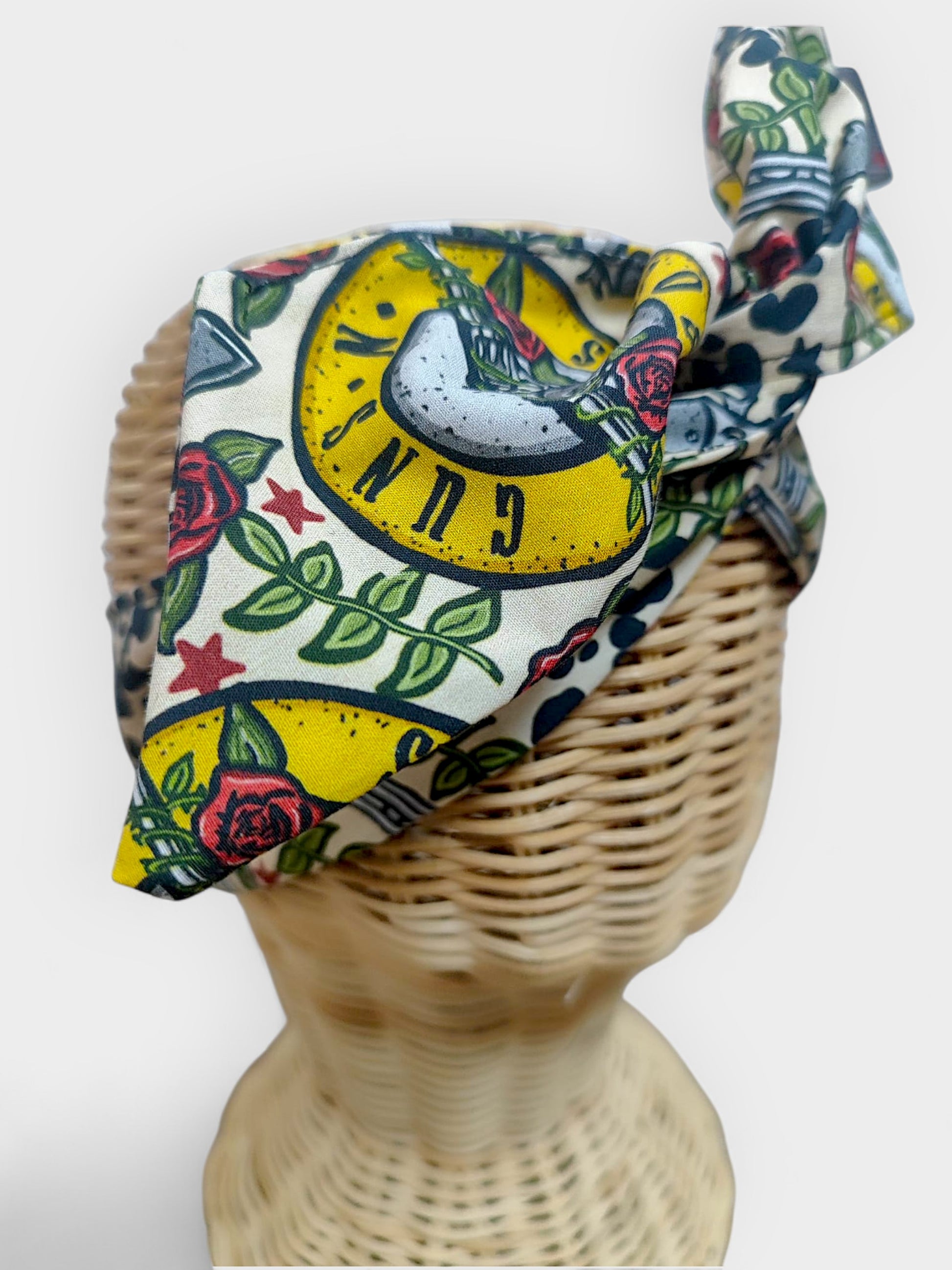 Diadema de tela Guns Animal Print