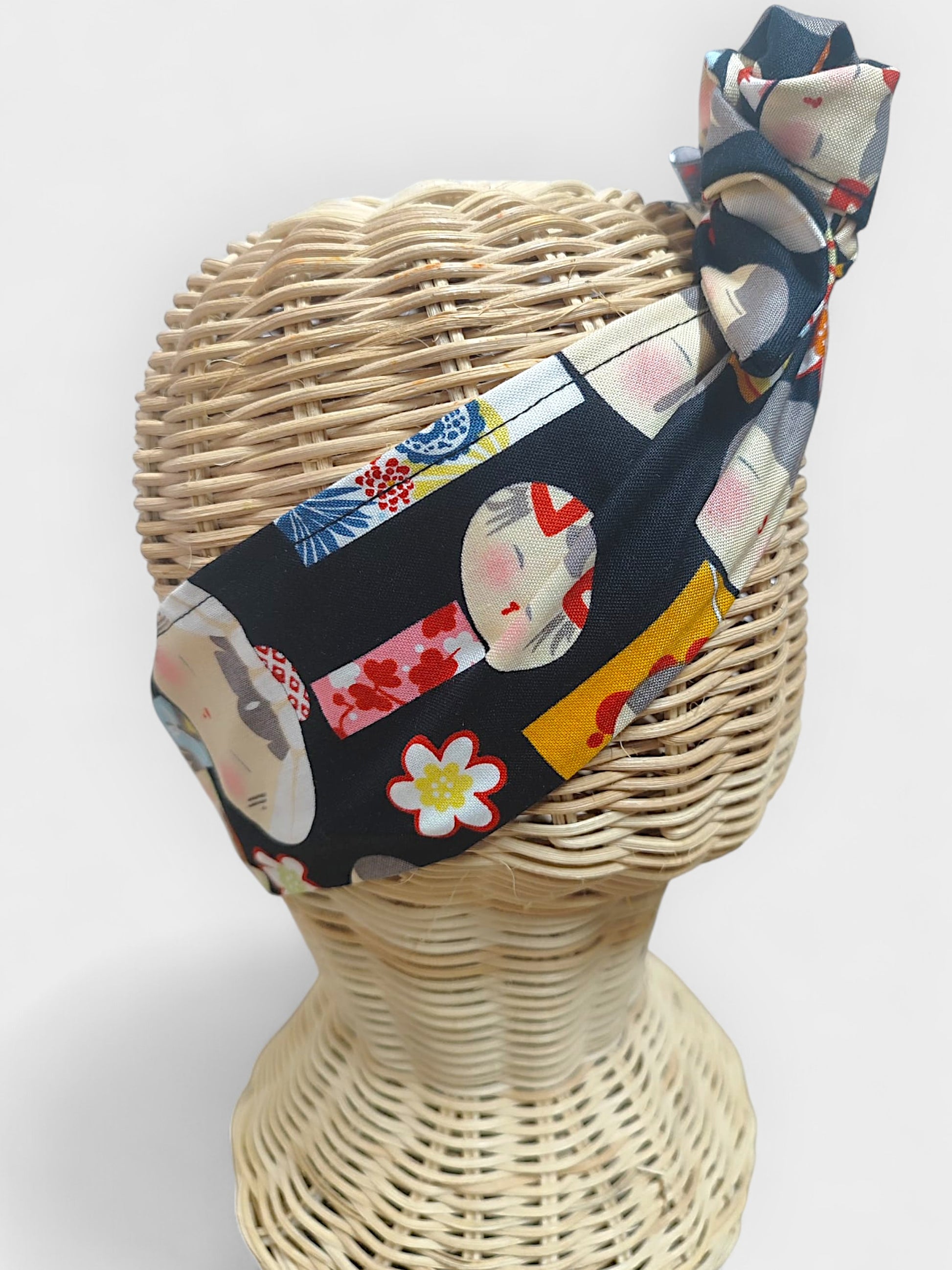Diadema de tela Japonesa Formas
