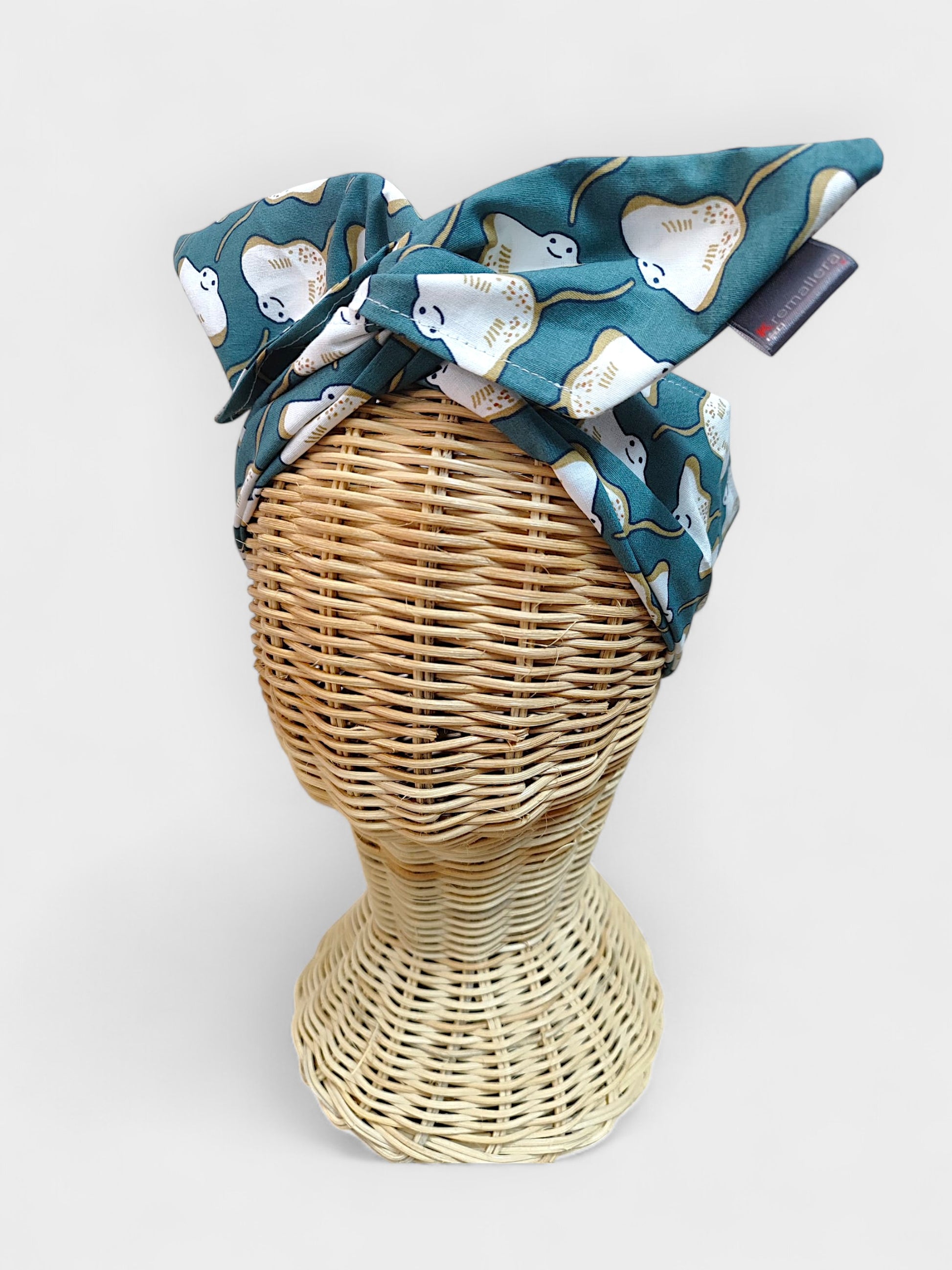 Diadema de tela Manta Raya