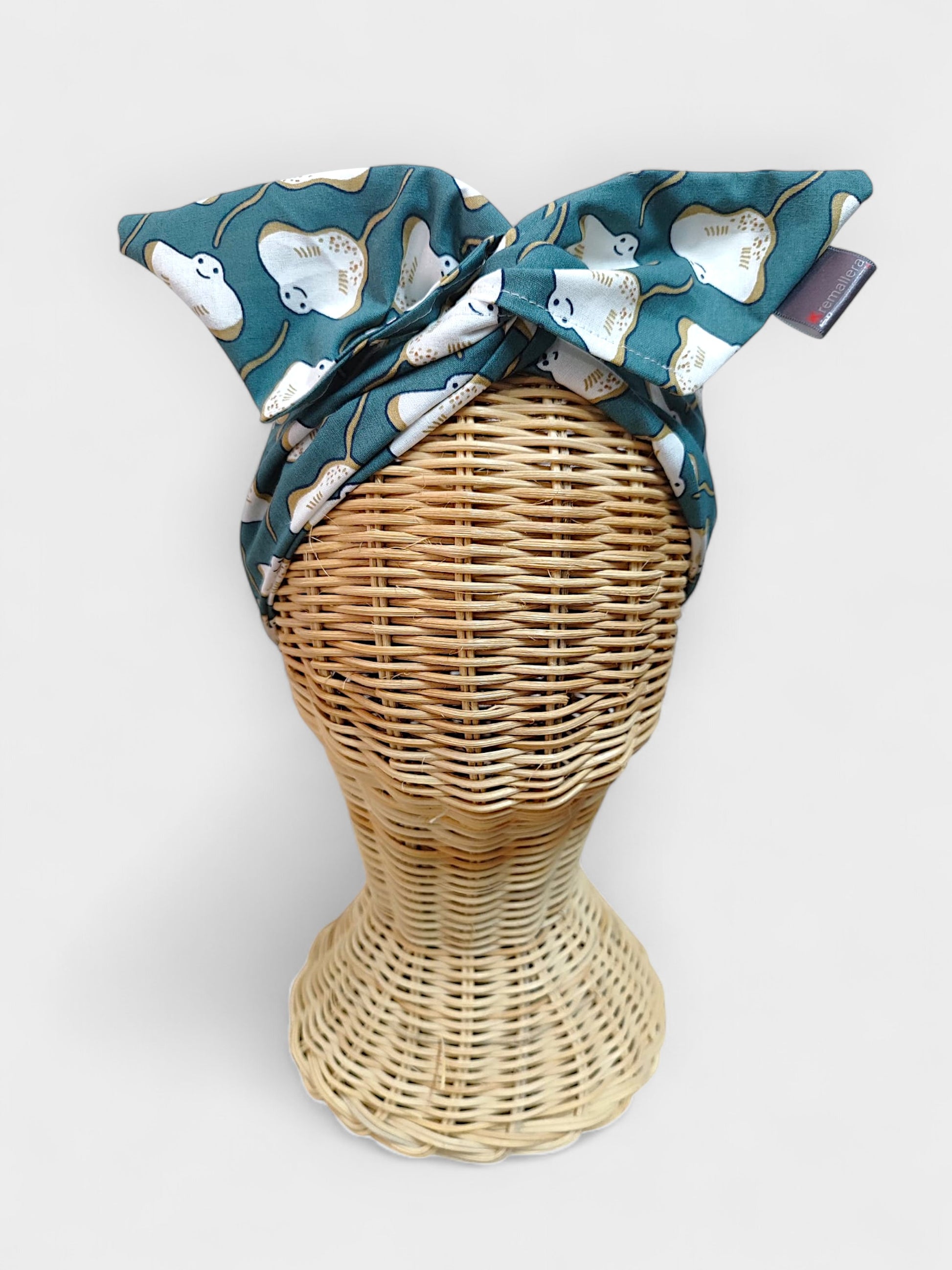 Diadema de tela Manta Raya