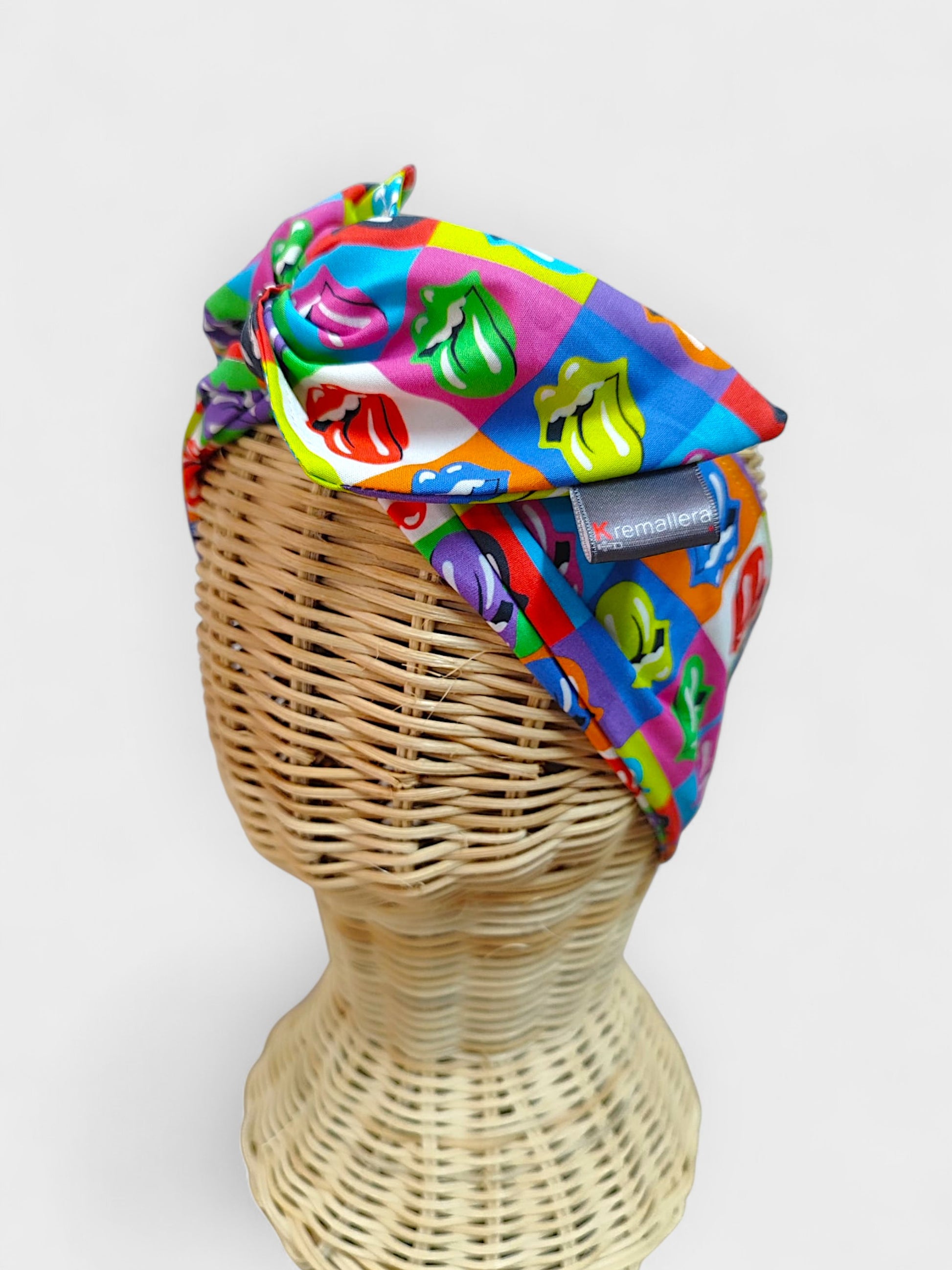 Diadema de tela Rolling Stones Multicolor