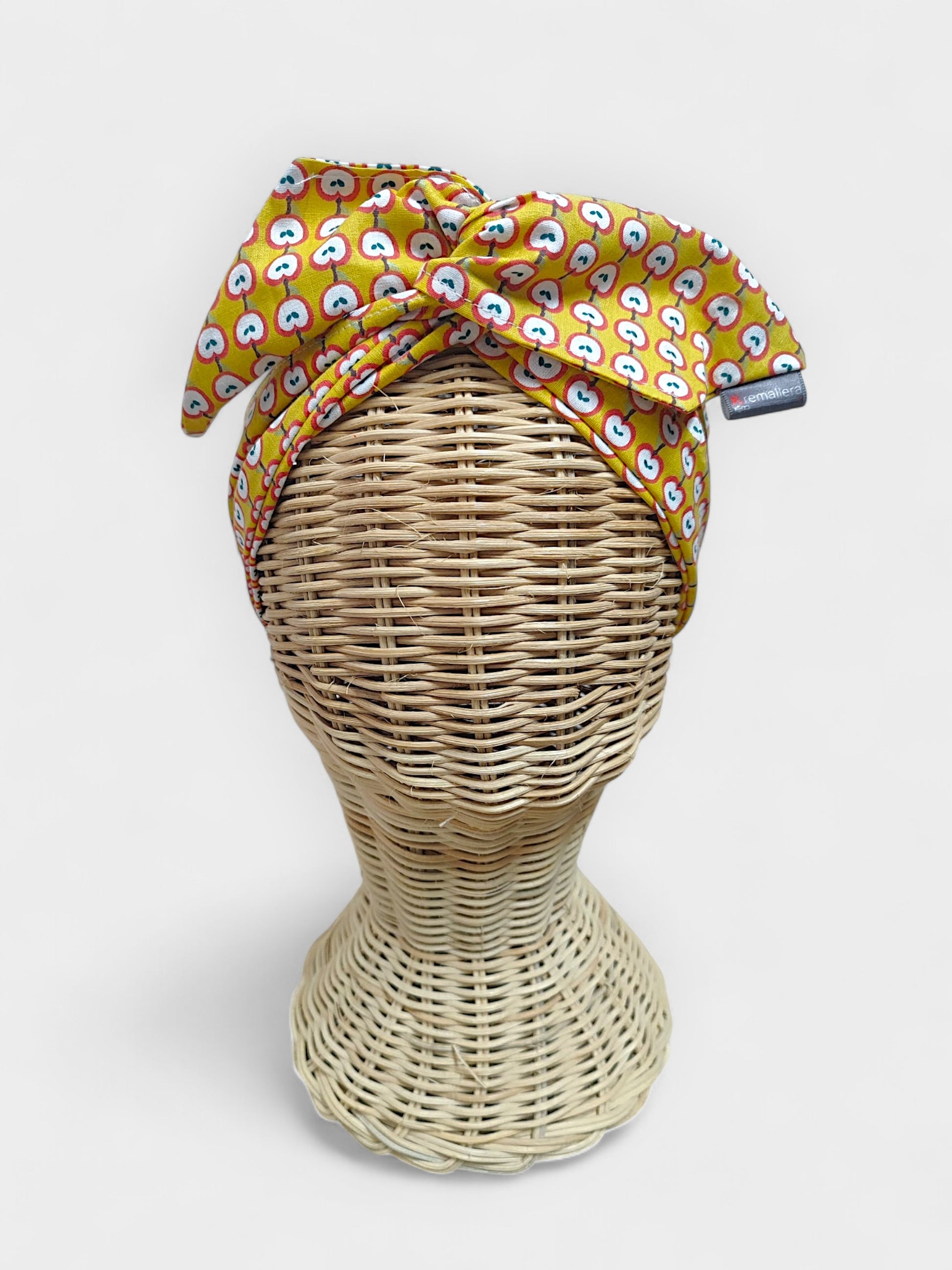 Diadema de tela Manzanitas