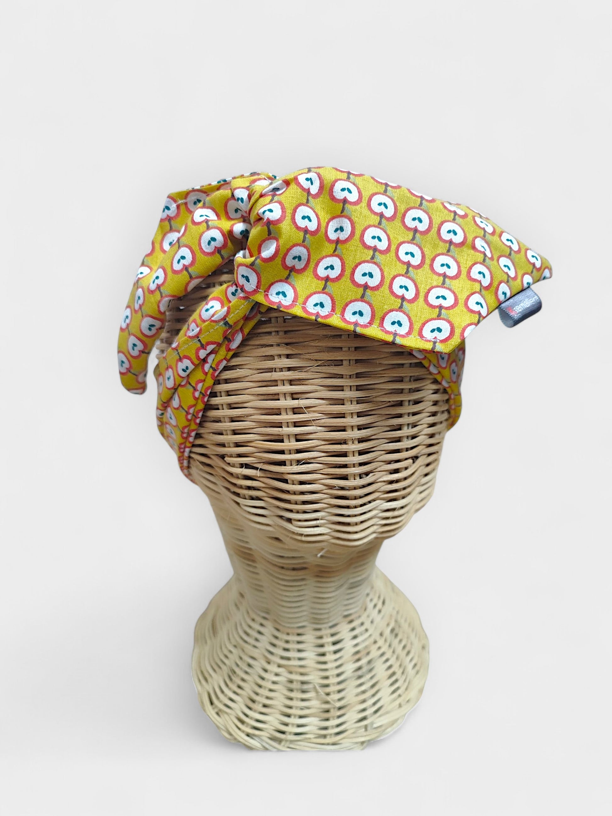 Diadema de tela Manzanitas
