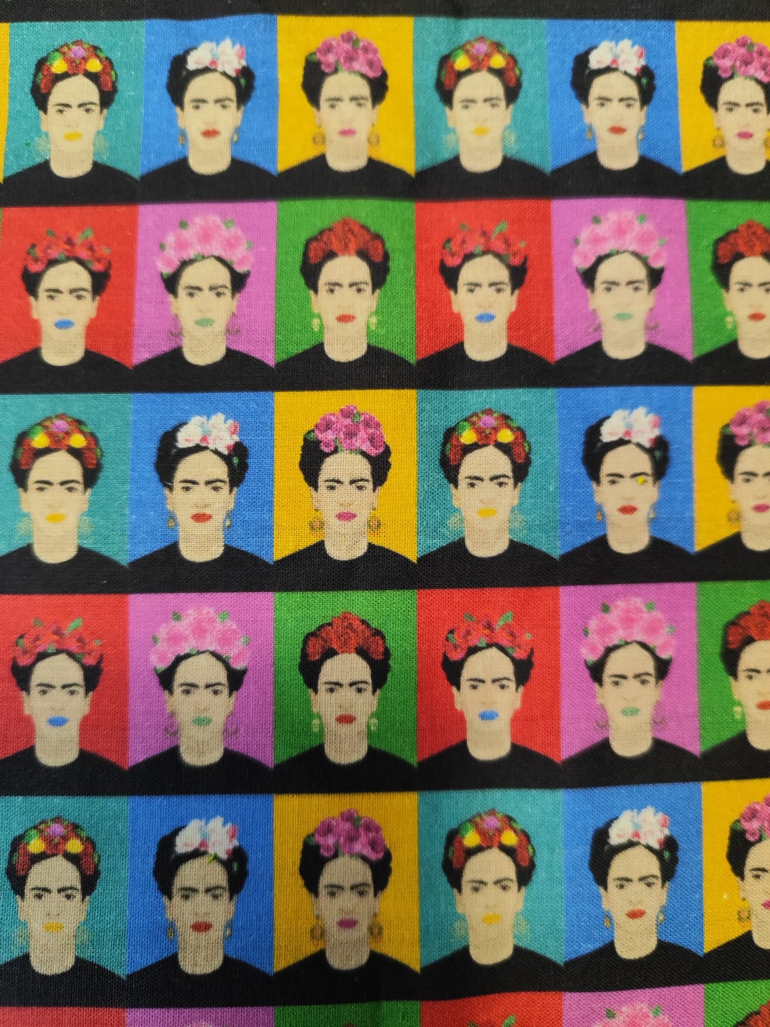 Diadema de tela Frida Multicolor