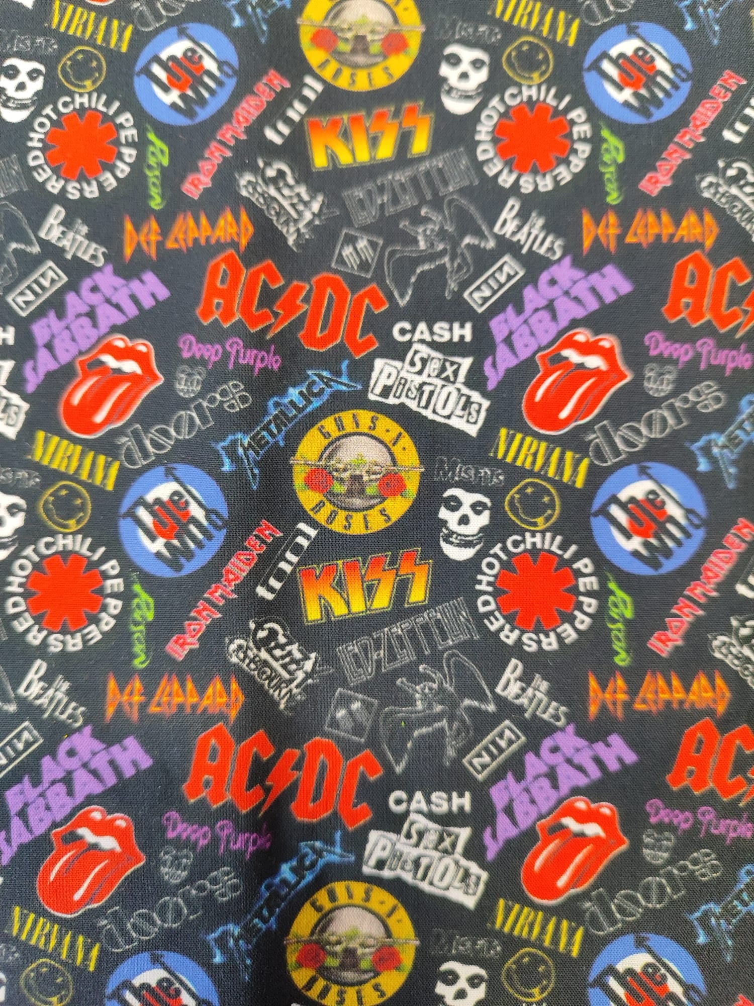 Diadema de tela Leyendas del Rock